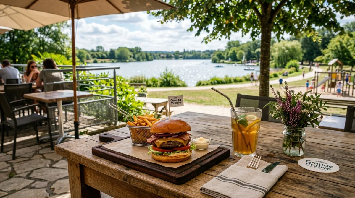 Burgers et grillades au plan d'eau de Saint Yrieix