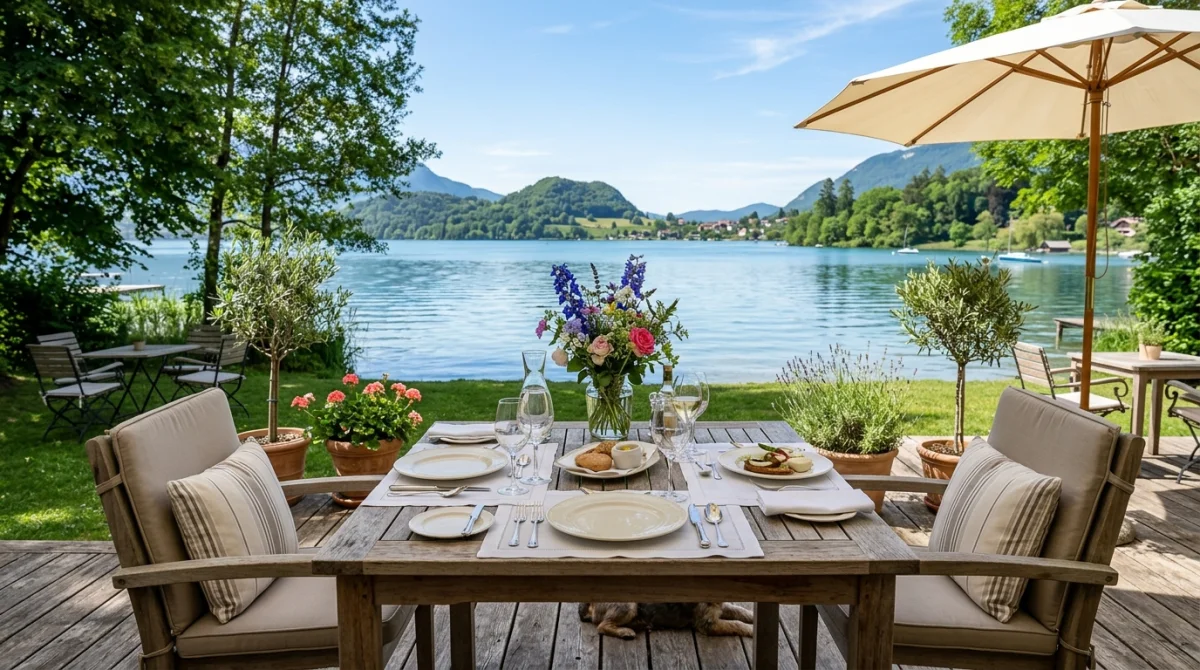 Où manger au bord du lac de Saint Yrieix