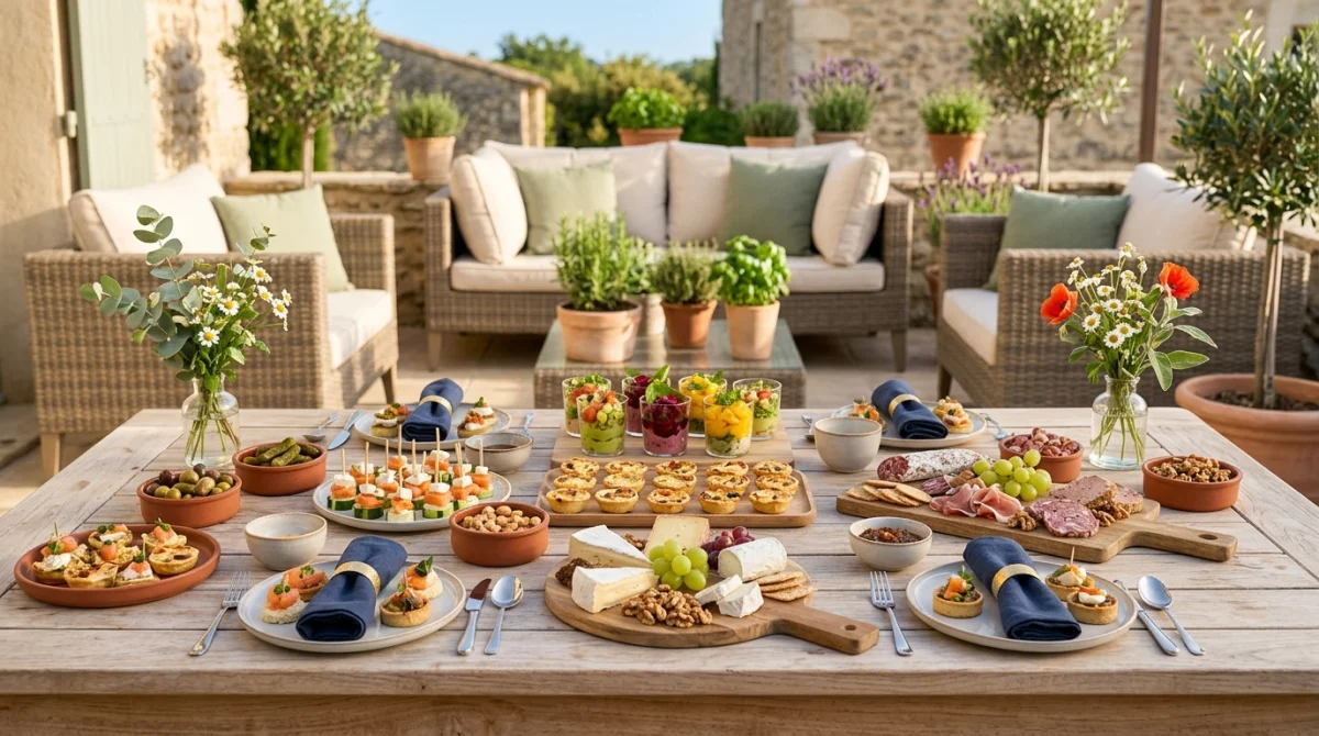 que faire pour un apero dinatoire
