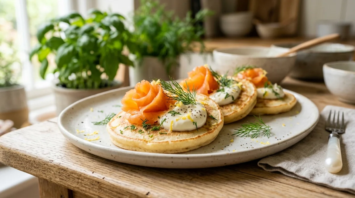 que faire avec des blinis en apero