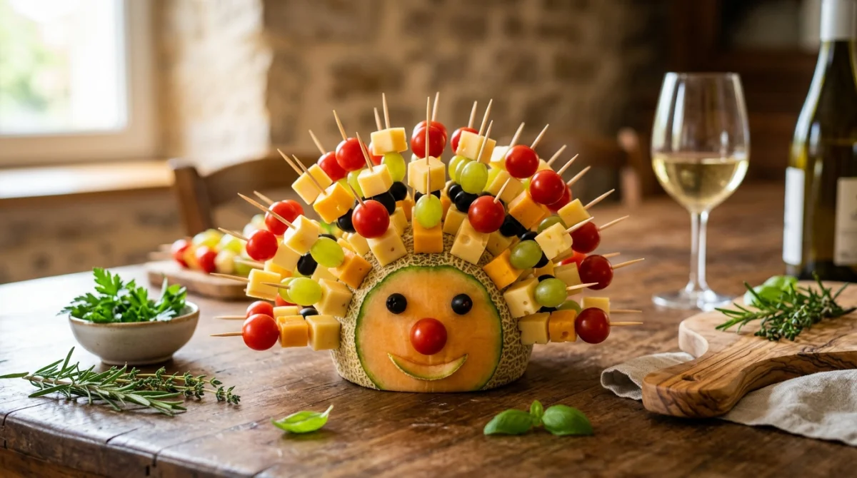 comment faire un herisson apero