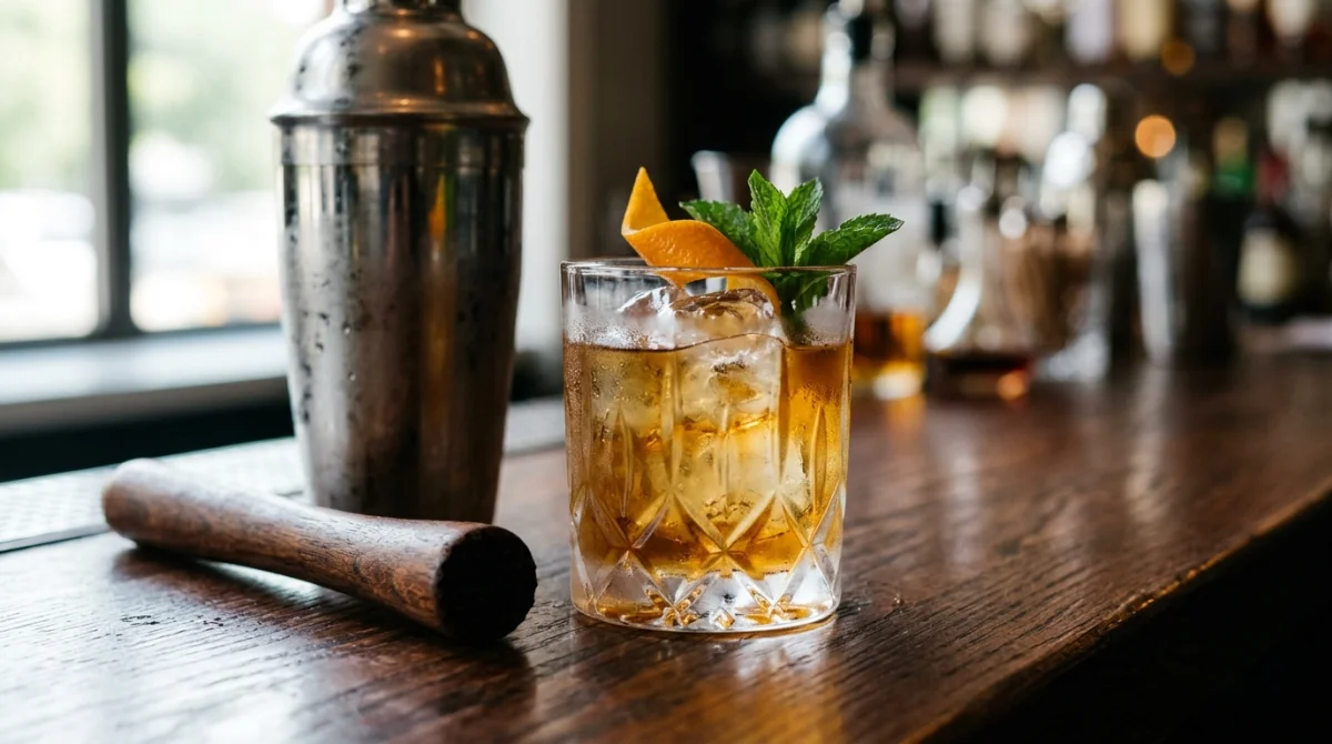 recette cocktail rhum ambré