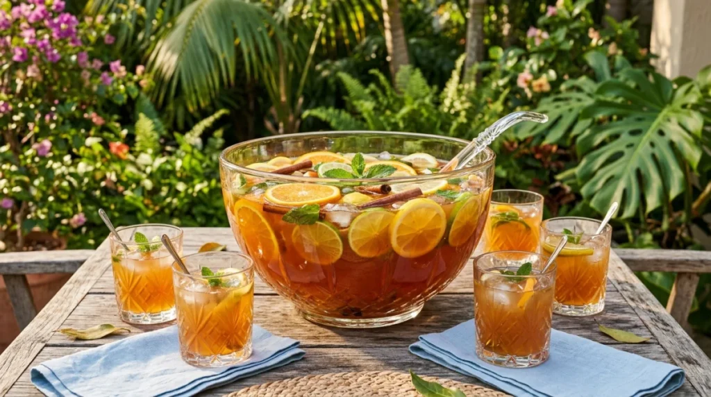 recette cocktail rhum ambré